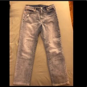 Gap Light Wash “Girlfriend” Jeans